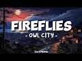 Owl City - Fireflies  ||  Lyrics Video _ [LuvCMeimei]