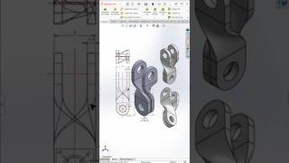 How to Design a Flange in #solidworks #shorts | Master CAD Studio #howto #3ddesign #tutorial