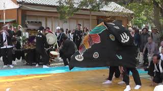 2018 11 02 山神社本宮獅子舞（乱獅子）