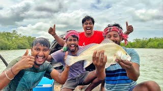২৪ ঘন্টার সফরে বড়ঁশির প্রথম খেপেই পেয়ে গেলাম হীরা মাছ sundarban fishing!!! Part-1