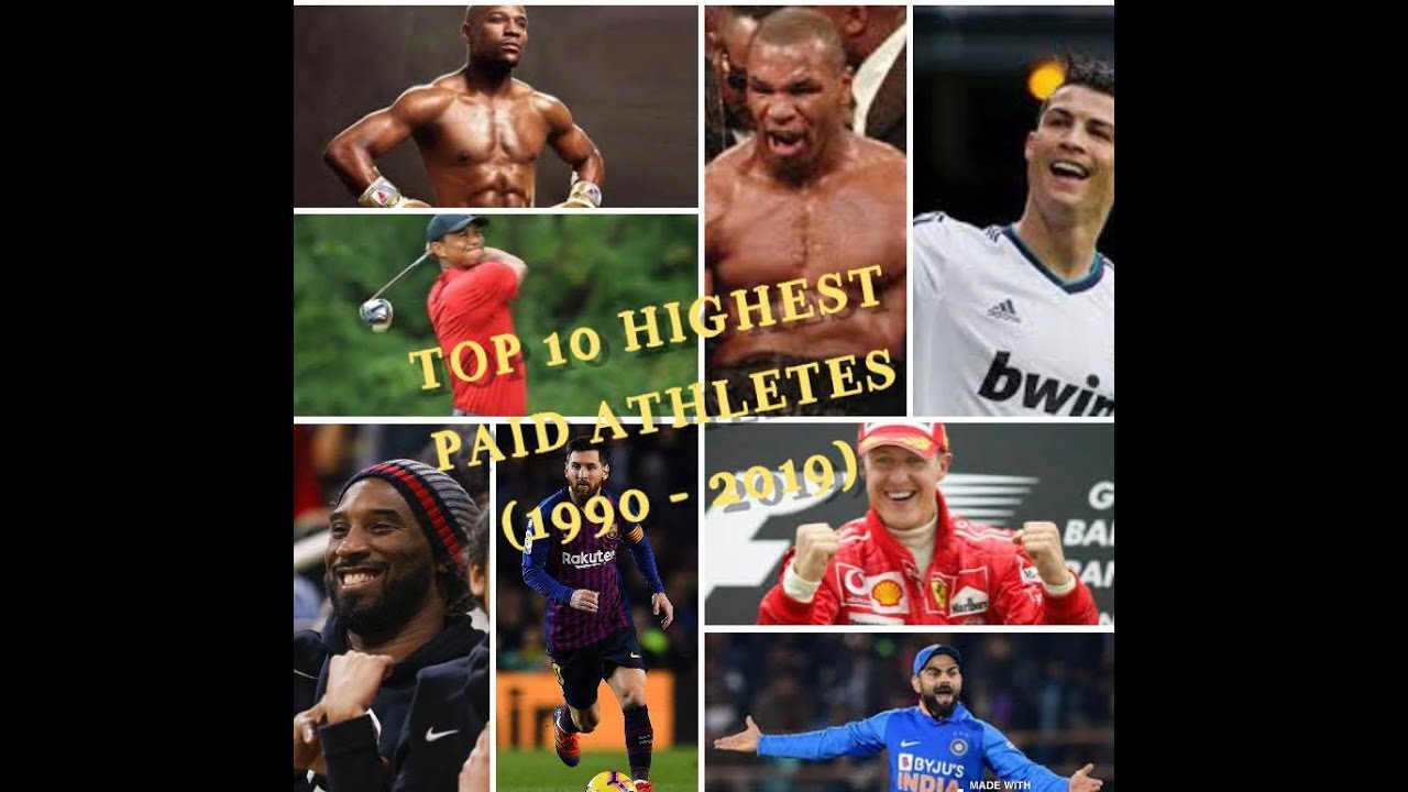 TOP 10 WORLD’S HIGHEST PAID ATHLETES 1990 -2019 - YouTube