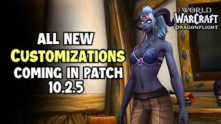 NEW Customization Options Coming in Patch 10.2.5 - Wow Dragonflight