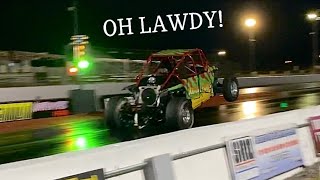 1100whp 2JZ RZR hits THE DRAG STRIP and FREEDOM FACTORY BURNOUTS!