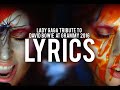 Lady Gaga - Tribute to David Bowie (LYRICS AND AUDIO) at Grammy 2016