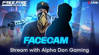 FaceCam Live With Alpha Don - Grand Master Rank Push - Telugu Gaming Live #facecam #freefirelive