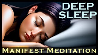 DEEP SLEEP ~ Manifest Meditation for Growth and Success ~ with Manifest Affirmations