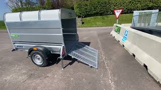 M-TEC Canopy Trailer 6x4