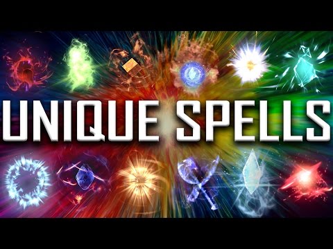 Skyrim - All Rare & Unique Spells Skyrim - All Rare & Unique Spells