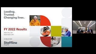 Staffline Group PLC - 2022 Full Year Results (March 2023)