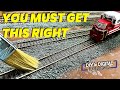 You must get this model railroad scenery right