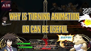 Langrisser M - Why is turning animation on can be useful?