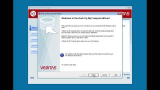 Veritas System Recovery 18 - Backup