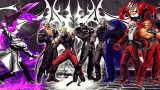 [KOF Mugen] Yagami AD LV 2 Vs Randoms Rugal Team