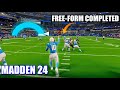 HOW TO MASTER SKILL BASED PASSING IN MADDEN 24 | BEST FREE FORM SETTINGS | Become an ELITE Passer!