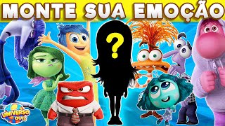 Crie sua EMOÇÃO de DIVERTIDA MENTE 🤢😃😡 Monte sua Emoção