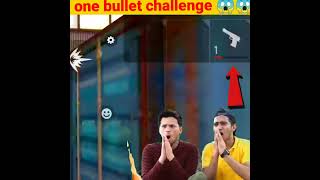 overconfident one bullet challenge 😱😱 #shortsviral #trending