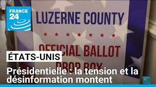 J-15 avant l'élection présidentielle : la tension et la désinformation montent • FRANCE 24