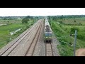 amazing view of rewa jabalpur passenger train shuttle l bird view l