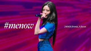 [4K 60p] 240430 '#menow' 프로미스나인 박지원 직캠 | 건양대학교 한솔대동제 KY2K | fromis_9 Jiwon Konyang University fancam