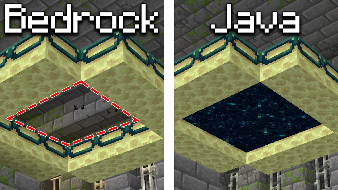 Java Vs Bedrock Youtube Java Vs Bedrock Youtube