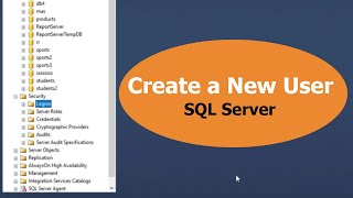 How to give permission to sql user in sql server using ssms on database
