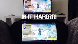 is playing fortnite on the ps vita hard - fortnite per ps vita