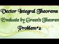 Green's Theorem - Problem#2