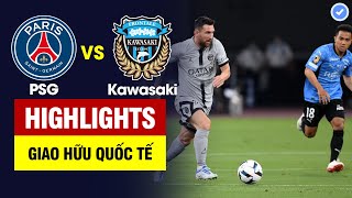 Highlights PSG vs Kawasaki Frontale | Neymar - Mbappe liên tục đột phá, Messi tỏa sáng