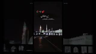 Falak ke nazaro zameen ke baharo ✨ islamic naat WhatsApp status video #shorts