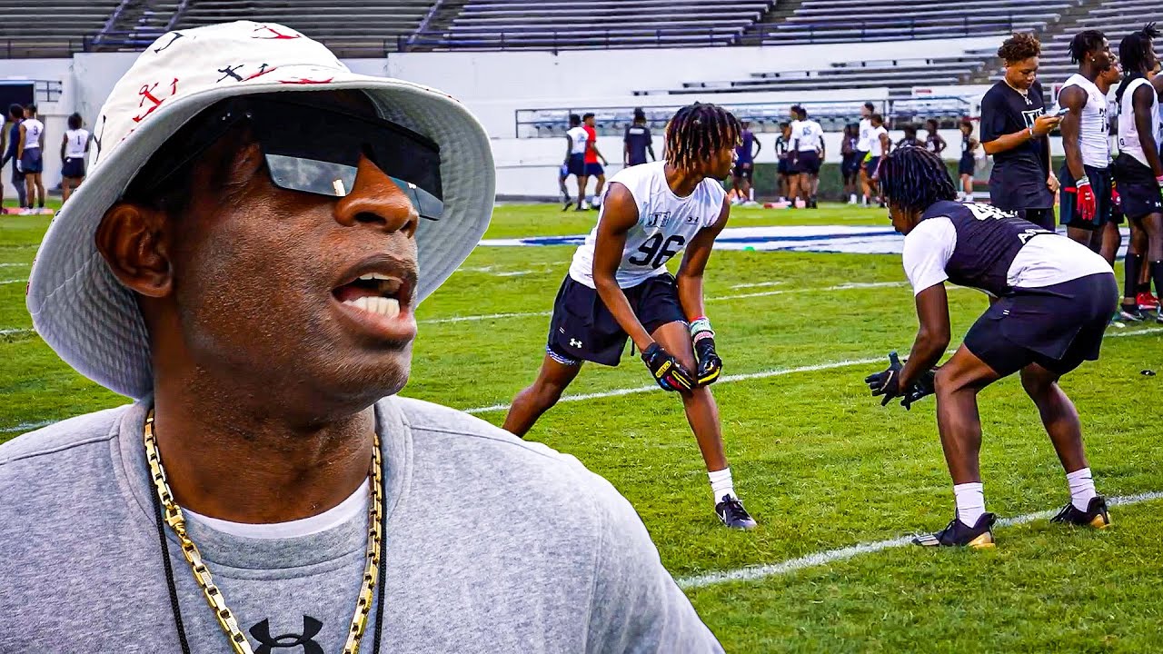 They Did 1on1’s In Front Of Coach Prime! (Deion Sanders)