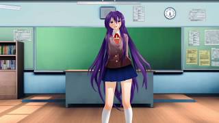 [MMD l DDLC l Yuri] [Cake]