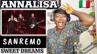 ANNALISA - SWEET DREAMS REACTION!! | SANREMo 2024 | WHAT WAS THAT?!!🤯