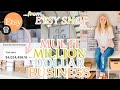 How I turned my small Etsy shop into a MULTI-MILLION dollar business!