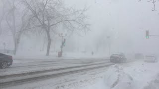 Dabaylo Baraf Daran Wata o ku dhuftay Canada -Wild Snowstorm- Montreal (xal. 11)