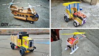 Amazing 4 DIY TOYs | 4 Amazing Homemade DIY TOYs Invention | DC Project