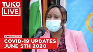 Covid 19 Live update, Kenya-5th June 2020