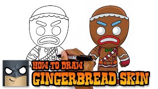 How To Draw Fortnite Season 8 Skins Mezmer Easy Cute Drawing - how to draw fortnite gingerbread skin