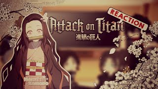 AOT react to s/n | nezuko It's the s/n|(2/4) 🇧🇷&🇺🇸