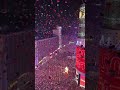 中国南昌中山路千人祝福大家2025越来越好，新年快乐 2025， 元旦， 蛇年， 除夕