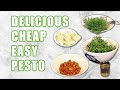 How to make a delicious pesto for cheap!!!