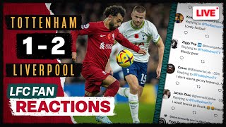 LIVERPOOL WIN AN AWAY GAME! | Tottenham 1-2 Liverpool | LFC FAN REACTIONS