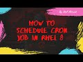 How to Schedule Cron Job In RHEL 8