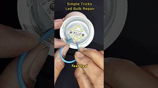 Very Simple Tricks Led Bulb Repair💡💡Led Bulb Repair