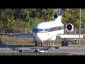 fullhd *rare* government of burkina faso boeing 727 200 landing at geneva gva lsgg