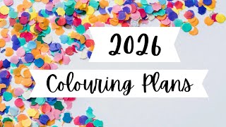 2026 Colouring Plans
