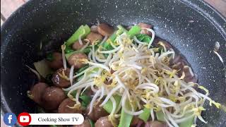 មីឆាប្រហិតសាច់គោ#food