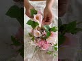 더플라워마켓 조화부케 카라 라일락 wedding handmade bouquet flowers