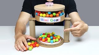Wow! Amazing DIY Gumball Automatic Machine from Cardboard