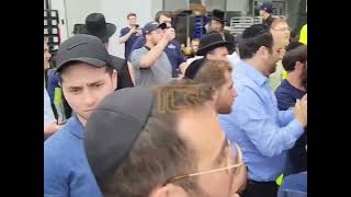 Hachnosas Sefer Torah at Hatzolah Air Hangar NY