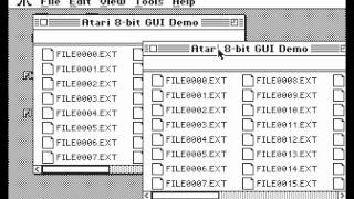 Atari 8-bit GUI: Rewritten Window Manager and Interrupt Handlers